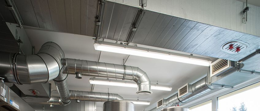 Ventilation de INNLAB - fournisseur d'équipements de laboratoire sur mesure et décorateur intérieur de Allschwil, Rodersdorf et Bâle